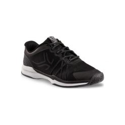 BUTY tenisowe TS590 męskie na każdą nawierzchnię. Czerwone buty sportowe męskie ARTENGO, z poliesteru, bez zapięcia, tenisowe. Za 179,99 zł.