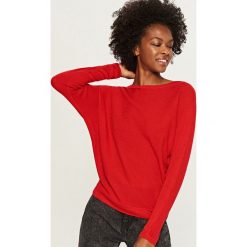 Sweter - Czerwony. Czerwone swetry klasyczne damskie Reserved, l. Za 59,99 zł.