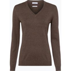 Brookshire - Sweter damski, brązowy. Brązowe swetry klasyczne damskie marki brookshire, xxl, z bawełny. Za 129,95 zł.