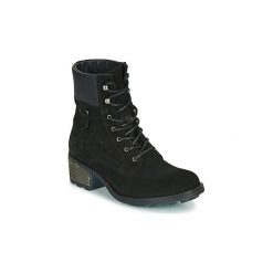 Botki PLDM by Palladium CABARETT. Czarne botki damskie PLDM by Palladium, bez obcasa, bez zapięcia. W wyprzedaży za 527,20 zł.