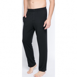Calvin Klein Underwear - Spodnie piżamowe. Czarne piżamy męskie Calvin Klein Underwear, m, z dzianiny. W wyprzedaży za 129,90 zł.