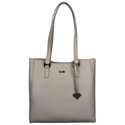 Lylee Elegancka Torebka Daphne Szary. Szare torebki klasyczne damskie marki Lylee, bez wzorów, eleganckie, bez dodatków. W wyprzedaży za 121,00 zł.
