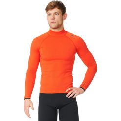 Adidas Koszulka Techfit Heat Long Sleeve Mock pomarańczowa r. S (AY3765). Brązowe t-shirty męskie Adidas, m, techfit (adidas). Za 269,00 zł.