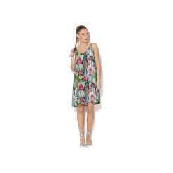 Sukienka CP-021 8. Sukienki damskie Colour pleasure, na imprezę, na lato, s, bez wzorów, z dzianiny, bez kołnierzyka, bez rękawów. Za 139,00 zł.