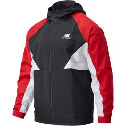 NEW BALANCE > MJ03502REP. Kurtki sportowe męskie New Balance, xl, bez wzorów, z tkaniny, z kapturem, do biegania. Za 399,99 zł.