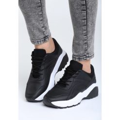 Czarne Buty Sportowe Stereo Love. Czarne buty sportowe damskie marki Born2be, z materiału. Za 89,99 zł.