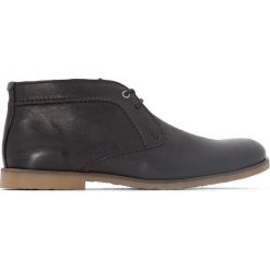 Buty zimowe męskie: Skórzane botki FLAVAL