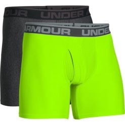 Bokserki męskie: Under Armour Bokserki męskie 2pak BoxerJock zielone/szare r. L (1282508-091)