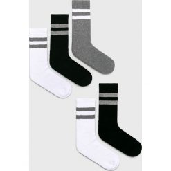 Brave Soul - Skarpety (5-pack). Czarne skarpetki męskie Brave Soul, bez wzorów, z elastanu. W wyprzedaży za 39,90 zł.