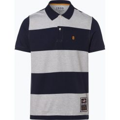 IZOD - Męska koszulka polo, niebieski. Niebieskie koszulki męskie IZOD, m, w paski, z materiału, bez rękawów. Za 169,95 zł.