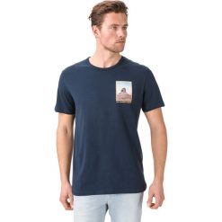 Jack & Jones Roberto Koszulka Niebieski. Niebieskie podkoszulki męskie Jack & Jones, xl, z nadrukiem, z bawełny, bez kołnierzyka, z krótkim rękawem, krótkie. Za 56,95 zł.