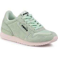 Sneakersy DIADORA - Titan Mild Wn 501.174825 01 70232 Spray. Zielone półbuty damskie Diadora, na co dzień, bez wzorów, ze skóry ekologicznej, bez obcasa, na płaskiej podeszwie, bez zapięcia. W wyprzedaży za 189,00 zł.