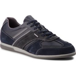 Półbuty GEOX - U Renan A U824GA 022ME CF44N Navy/Dk Jeans. Niebieskie półbuty skórzane męskie Geox. W wyprzedaży za 299,00 zł.