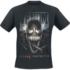 Venom (Marvel) Lethal Protector T-Shirt czarny. Czarne t-shirty męskie z nadrukiem Venom (Marvel), xl, z okrągłym kołnierzem. Za 74,90 zł.