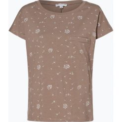 Marie Lund - T-shirt damski, beżowy. Brązowe t-shirty damskie Marie Lund, xs, z nadrukiem, eleganckie, bez kołnierzyka. Za 39,95 zł.