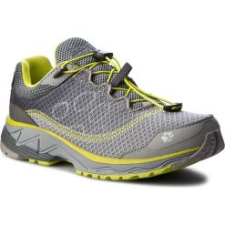Buty JACK WOLFSKIN - Zenon Track Low W 4025611 Alloy. Szare buty sportowe damskie marki Jack Wolfskin, bez wzorów, ze skóry ekologicznej, sportowe, do biegania. W wyprzedaży za 329,00 zł.