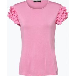 STEFFEN SCHRAUT - T-shirt damski, różowy. Różowe t-shirty damskie Steffen Schraut, z aplikacjami, bez kołnierzyka. Za 349,95 zł.