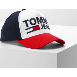 Czapki damskie: Tommy Jeans FLOCK Czapka z daszkiem blue