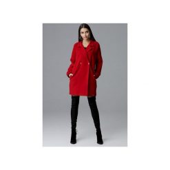 Płaszcz M625 Czerwony. Czerwone płaszcze damskie FIGL, xl, z tkaniny. Za 299,00 zł.