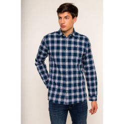 Koszula Tommy Jeans Essential Brushed DM0DM06939. Niebieskie koszule męskie Tommy Jeans, s, bez wzorów, z bawełny, casualowe, bez kołnierzyka, bez rękawów. W wyprzedaży za 169,00 zł.