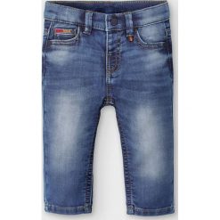 Mayoral - Jeansy dziecięce Negro 68-98 cm. Niebieskie spodnie chłopięce Mayoral, bez wzorów, z elastanu. Za 101,90 zł.