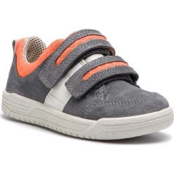 Sneakersy SUPERFIT - 4-09053-25 M Hellgrau/Orange. Szare trampki chłopięce Superfit, bez wzorów, ze skóry, na rzepy. W wyprzedaży za 199,00 zł.