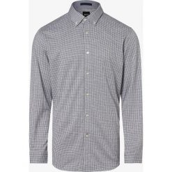 BOSS - Koszula męska – Lod_53F, szary. Szare koszule męskie Boss, xxl, w kratkę, z bawełny, bez kołnierzyka, bez rękawów. Za 499,95 zł.