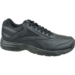 Reebok Work In Cushion 4.0 FU7355. Czarne buty sportowe męskie Reebok, ze skóry, do biegania. W wyprzedaży za 169,99 zł.