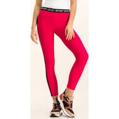 Legginsy Liu Jo Sport Pant. Jersey T69074 J7912. Różowe legginsy sportowe damskie Liu Jo Sport, m, bez wzorów, z elastanu. W wyprzedaży za 239,00 zł.