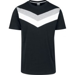 Urban Classics Arrow Panel Tee T-Shirt czarny/szary/biały. Szare koszulki męskie marki Urban Classics, xl, bez wzorów, z okrągłym kołnierzem, krótkie. Za 74,90 zł.