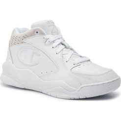 Sneakersy CHAMPION - Zone Mid S20878-S19-WW006 Wht/Wht/Wht. Białe sneakersy męskie Champion, bez zapięcia. W wyprzedaży za 219,00 zł.