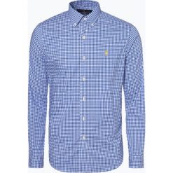 Polo Ralph Lauren - Koszula męska – Slim Fit, niebieski. Niebieskie koszule męskie Polo Ralph Lauren, m, bez wzorów, polo, bez rękawów. Za 499,95 zł.