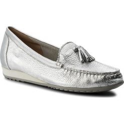 Mokasyny CAPRICE - 9-24604-20 Silver Deer 951. Szare mokasyny damskie Caprice, ze skóry. W wyprzedaży za 199,00 zł.