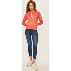 Polo Ralph Lauren - Bluza. Czerwone bluzy damskie Polo Ralph Lauren, s, z aplikacjami, z bawełny, bez rękawów, z kapturem. W wyprzedaży za 459,90 zł.