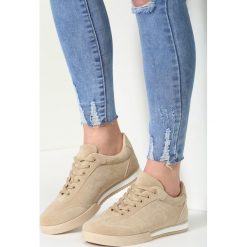 Beżowe Buty Sportowe Spanish Piece. Brązowe buty sportowe damskie marki vices, bez wzorów, sportowe. Za 34,99 zł.