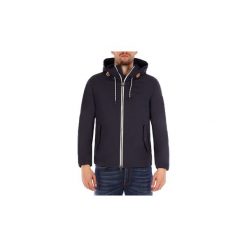 Kurtki krótkie Penn Rich Woolrich TASLAN HODDED. Niebieskie kurtki męskie Penn Rich Woolrich, xl, bez wzorów, krótkie, bez kaptura. Za 809,76 zł.