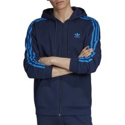 ADIDAS 3-STRIPES > EK0259. Bluzy męskie Adidas, s, w paski, z bawełny, street, z kapturem, bez rękawów, długie, bez kaptura. W wyprzedaży za 199,99 zł.