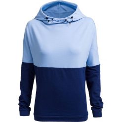 Bluza damska BLD607 - jasny niebieski - Outhorn. Niebieskie bluzy damskie Outhorn, na lato, bez wzorów, z bawełny, bez rękawów, bez kaptura. W wyprzedaży za 59,99 zł.
