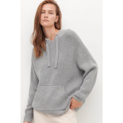 Sweter z kapturem -. Swetry damskie Reserved, s, bez wzorów, bez rękawów, z kapturem. Za 119,99 zł.