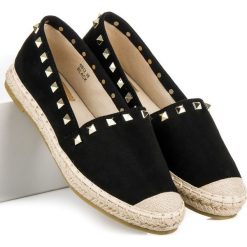 Zamszowe espadryle z ćwiekami HARLOW. Czerwone espadryle damskie marki SEASTAR. Za 79,00 zł.