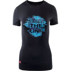 Topy sportowe damskie: IQ Koszulka damska EDOL WMNS Black/ Pattern r. XL