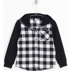 Lemon Explore - Bluza dziecięca 122-164 cm. Czarne bluzy chłopięce marki LEMON explore, bez wzorów, z bawełny, z kapturem. W wyprzedaży za 59,90 zł.