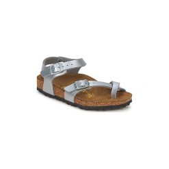 Sandały Dziecko Birkenstock TAORMINA. Szare sandały dziewczęce marki Birkenstock, bez zapięcia. Za 129,50 zł.