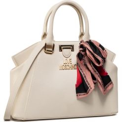 Torebka LOVE MOSCHINO - JC4240PP0AKG0110 Avorio. Brązowe torebki klasyczne damskie Love Moschino, bez wzorów, ze skóry ekologicznej, klasyczne, bez dodatków. W wyprzedaży za 799,00 zł.