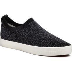 Tenisówki CAPRICE - 9-24209-24 Black Knit 035. Czarne półbuty damskie Caprice, na co dzień, bez wzorów, ze skóry, bez obcasa, na płaskiej podeszwie, bez zapięcia. W wyprzedaży za 139,00 zł.