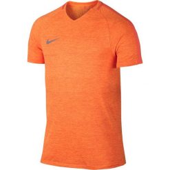 Nike Koszulka męska M NK Dry Top SS Squad Prime pomarańczowa r. S (806702 842). Brązowe koszulki sportowe męskie Nike, m. Za 127,27 zł.