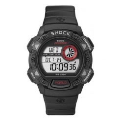 Timex Męski Zegarki t49977su. Czarne zegarki męskie marki Timex. W wyprzedaży za 219,00 zł.