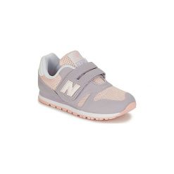 Buty Dziecko New Balance KA373. Różowe trampki dziewczęce New Balance, bez wzorów, bez zapięcia. Za 191,20 zł.