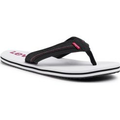 Japonki LEVI'S - 37544-0046-51 Regular White. Niebieskie klapki męskie Levi's®, bez wzorów, ze skóry ekologicznej. Za 109,00 zł.