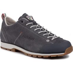 Trekkingi DOLOMITE - Cinquantaquattro Low 247950-0821020 Gunmetal Grey/Canapa Beige. Szare trapery męskie Dolomite, ze skóry, bez zapięcia. W wyprzedaży za 409,00 zł.